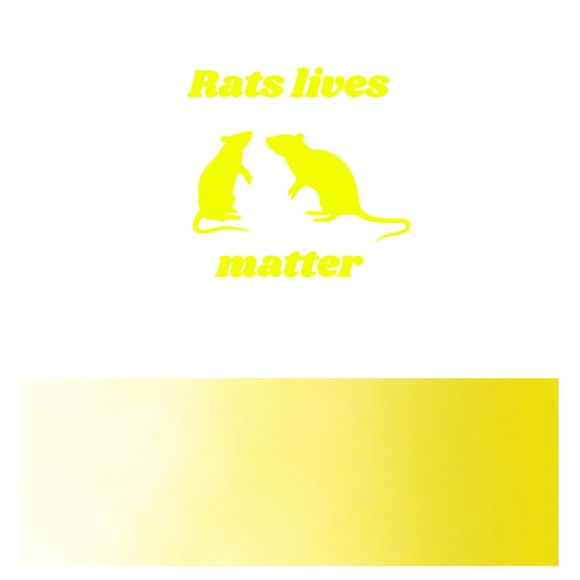 Rats Lives Matter- Funny Rats Vinyl Decals Car, Laptop, Windows - Picture 12 of 15